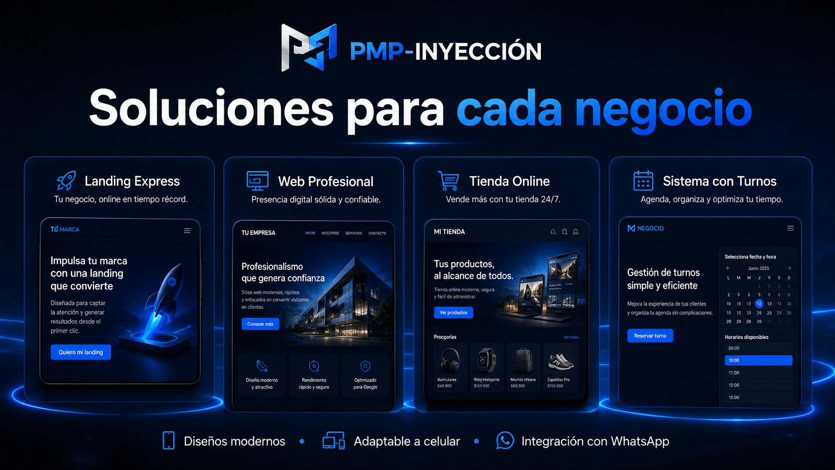 Ofertas de sitios web PMP-INYECCIÓN