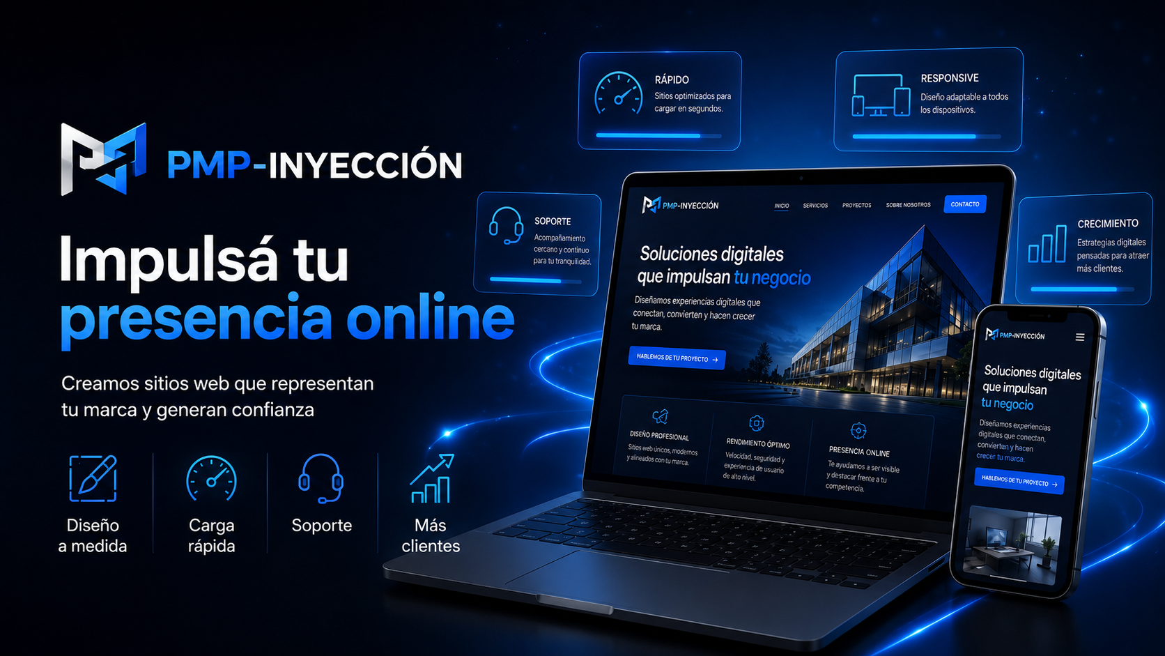 Presencia online PMP-INYECCIÓN